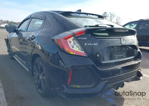 2019 Honda Civic Sport Touring из США, поврежденный, VIN SHHFK7H92KU400113